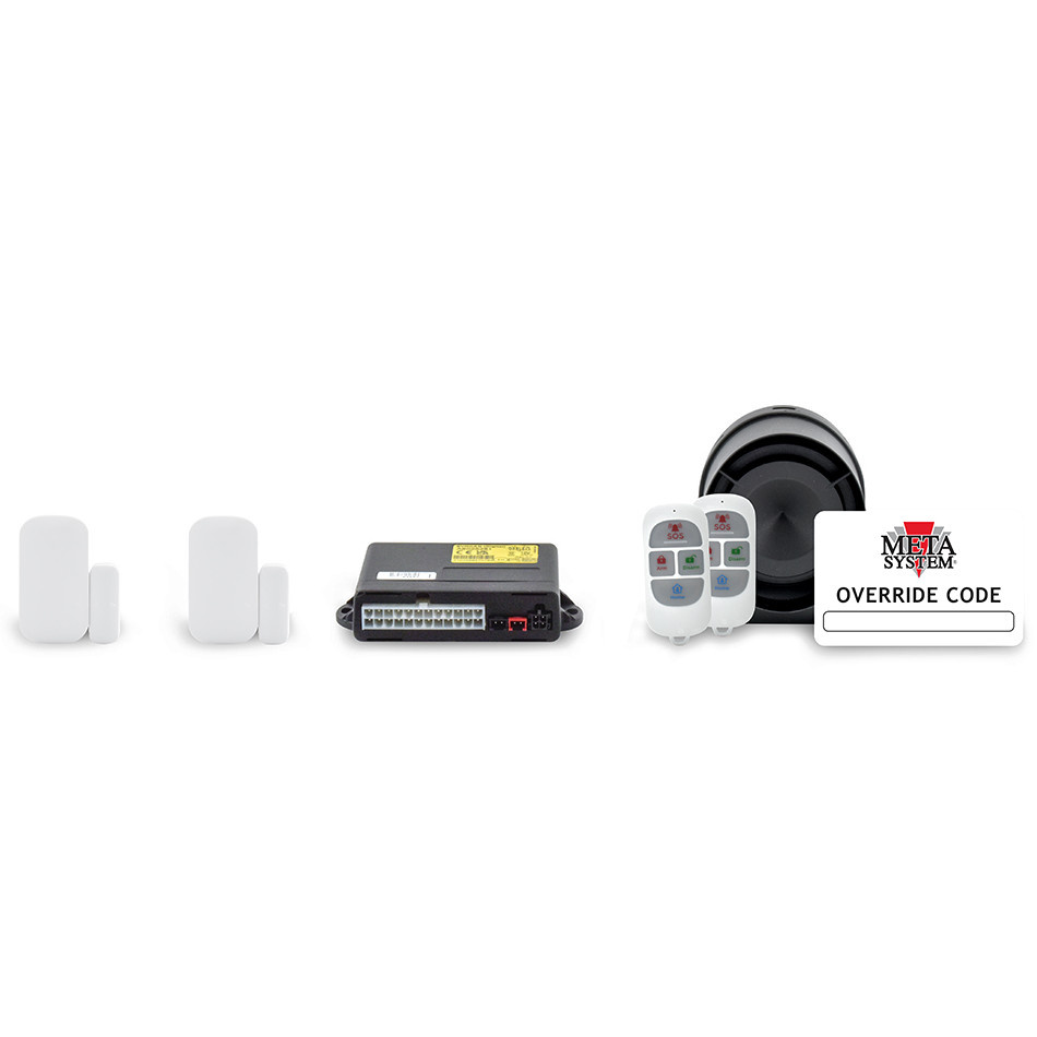 MetaSystem EVOCAN-CAMP-B, alarm z 2 kontaktronami