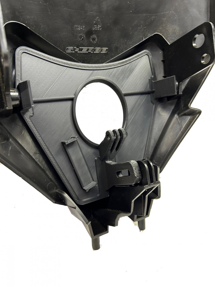 Sherco 2024- druk 3D uchwyt lampy Nizled 1xE30F/E40F