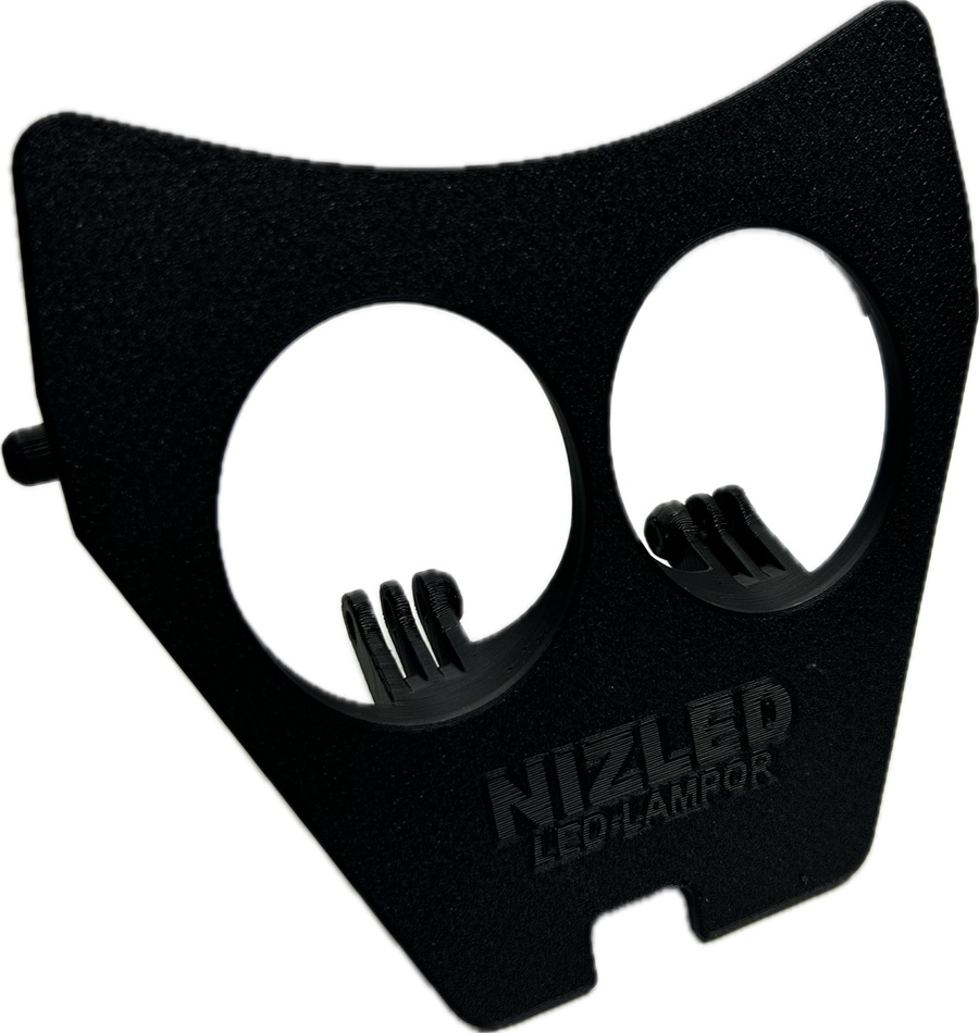 Sherco 2024- druk 3D uchwyt lampy Nizled 2xE30F/E40F