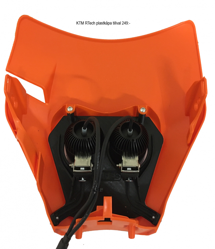 KTM 2020-2023 druk 3D uchwyt lampy Nizled 2xR40DRL lub E40D