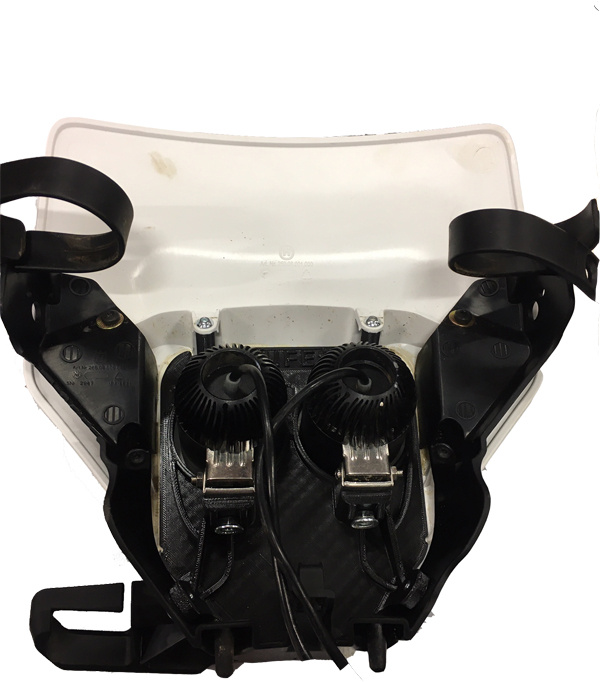 Husqvarna 2017-2019 uchwyt lampy Nizled 2xR40DRL lub E40D