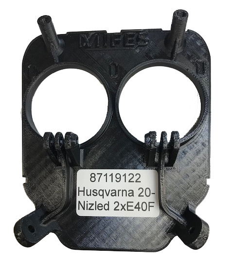 Husqvarna 2020-2023 uchwyt lampy Nizled 2xE30F/E40F