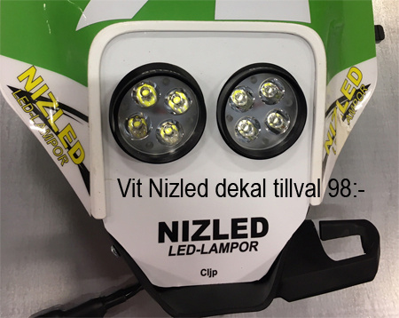 Husqvarna 2020-2023 uchwyt lampy Nizled 2xE30F/E40F