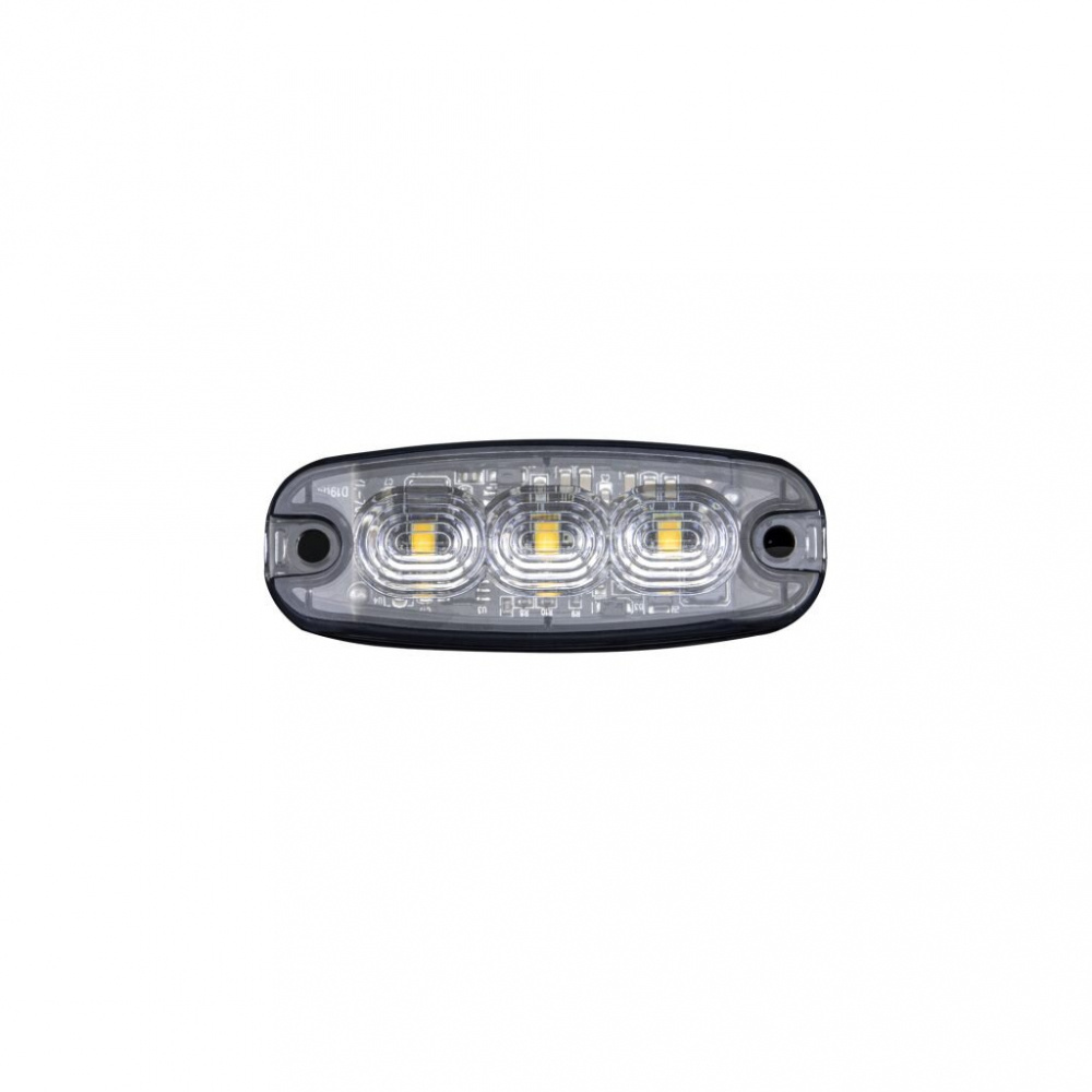 Strands światło błyskowe 3 LED, przezroczysta soczewka