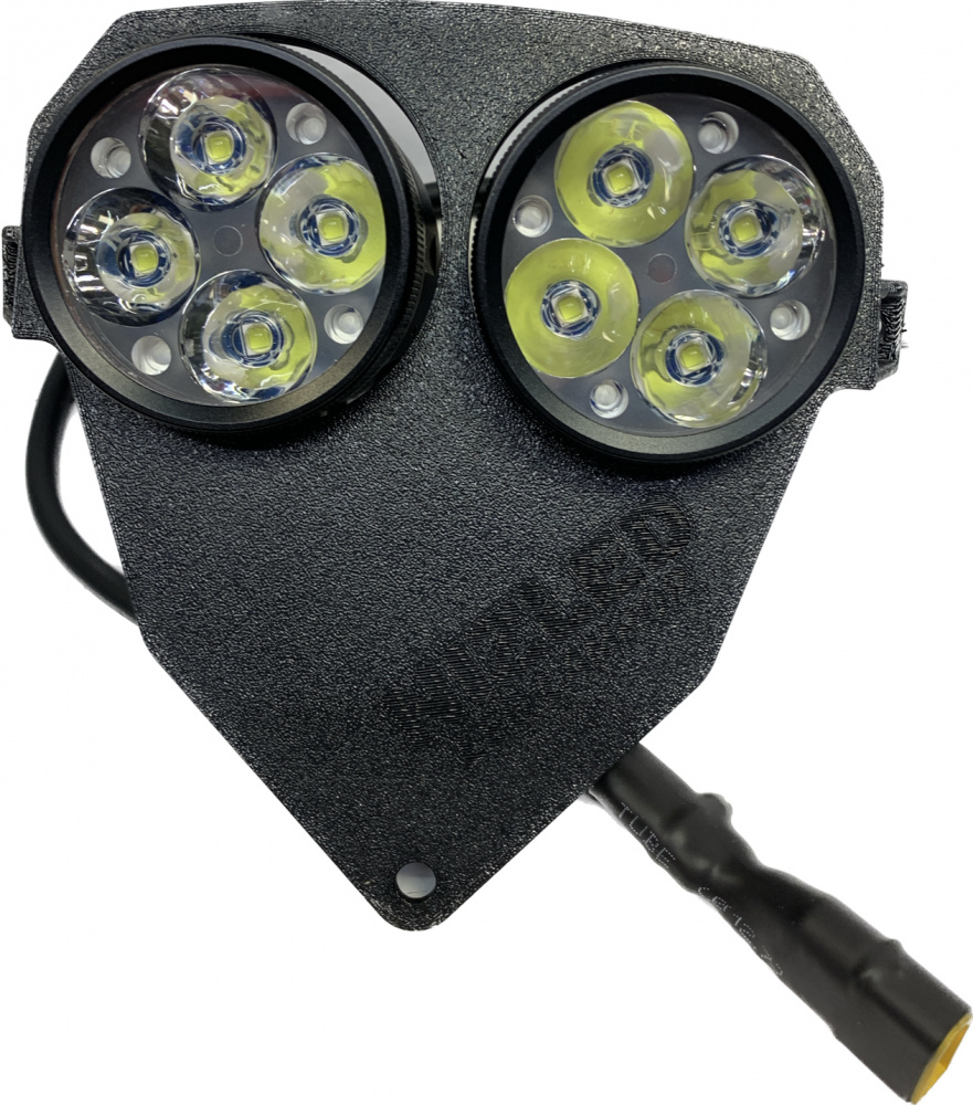 Uchwyt lampy Beta -2019, NIZLED 2xR40DRL zimna biel (80w) bez osłony
