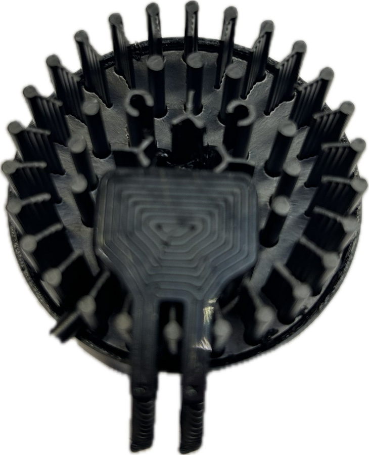 NIZLED E406K 6000K lampa czołowa bez wentylatora, zimna biel gen3 40W 16.8V (60g)