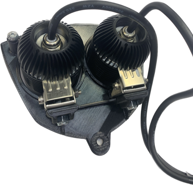 Mocowanie lampy GASGAS 2021-2023, 80w z 2 szt. NIZLED R40DRL