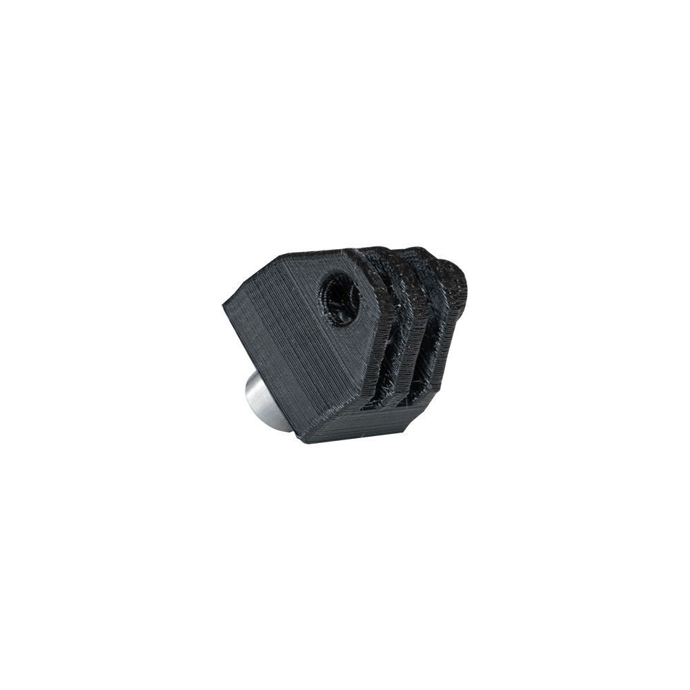 Drukowany 3D uchwyt GoPro do lampy czołowej E40F