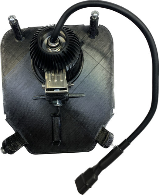 Pojedynczy uchwyt lampy 40w Husqvarna 2017-2019, NIZLED R40DRL zimna biel