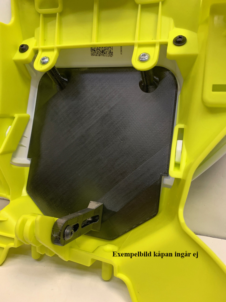 Płyta ochronna obudowy lampy Husqvarna 2024-, czarna