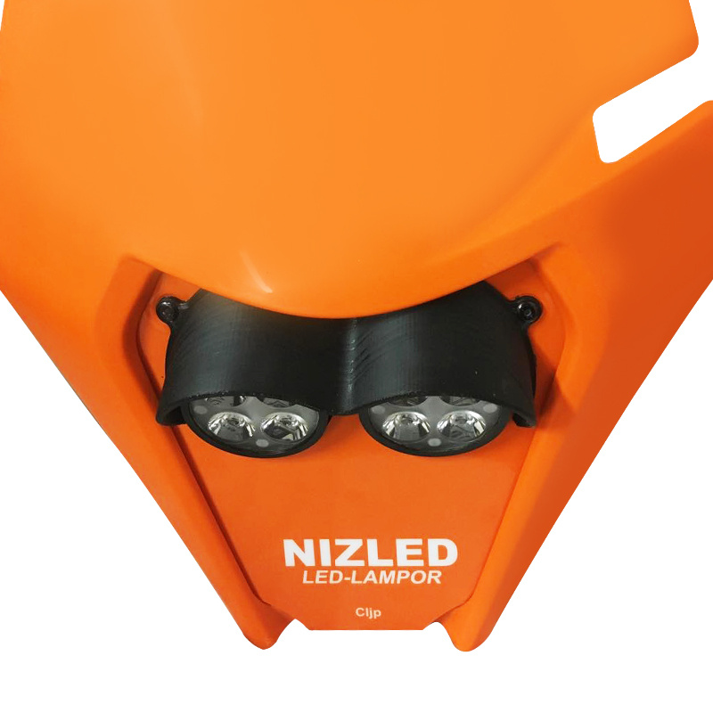Kapturek obudowy lampy XLarge, Nizled pomarańczowy 50mm
