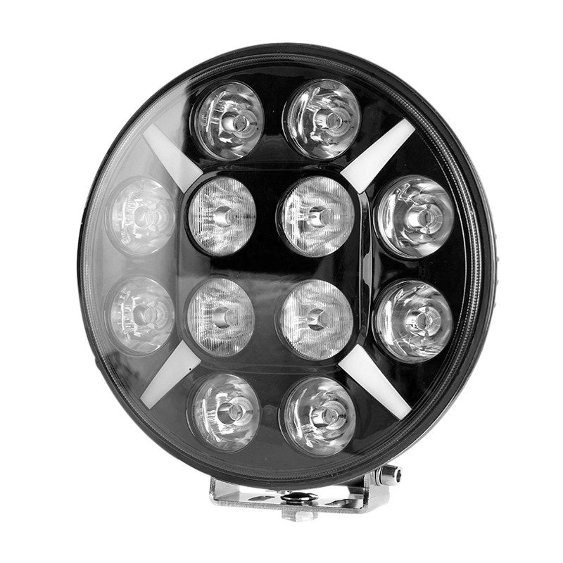 NIZLED R120DRL, 9 cali / 22 cm dodatkowe światło z DRL, 120W