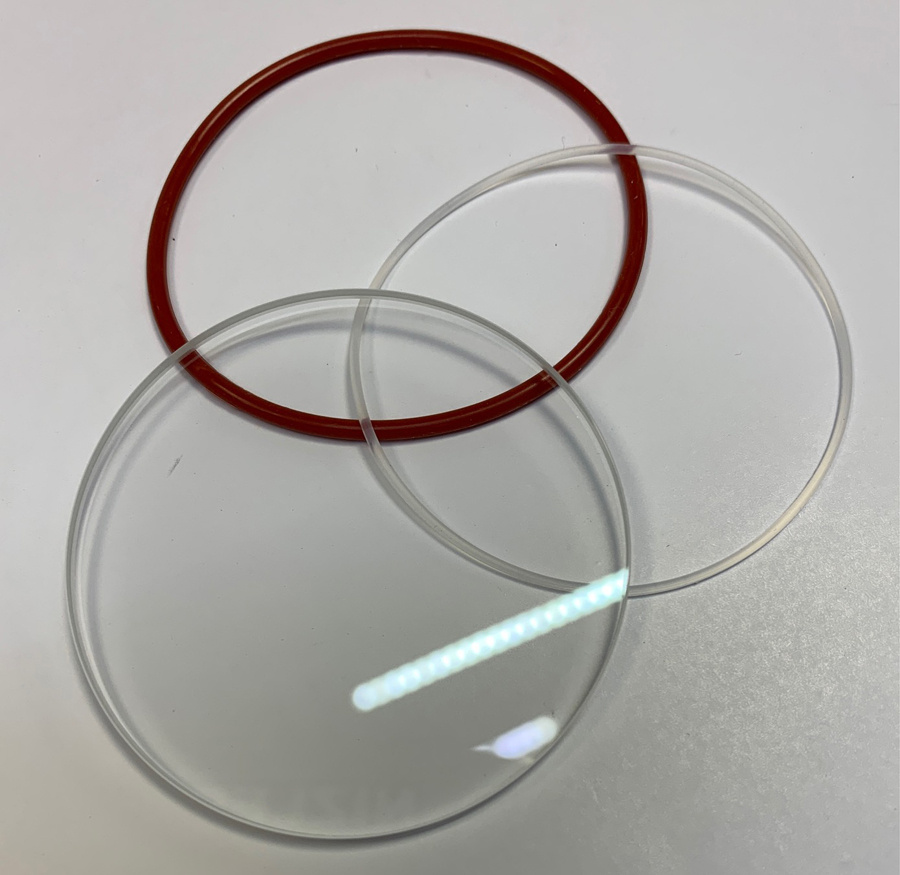 Szkło/c-ring części zamienne do lampy Nizled R40DRL