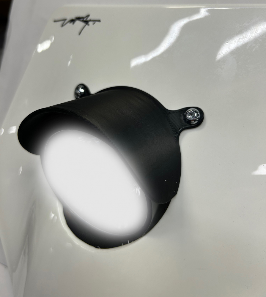 Klosz lampy do maski Stark Varg z Nizled E60D