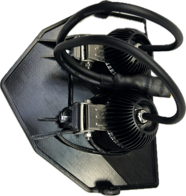 Podwójne mocowanie 80 W Yamaha WR 2019-2023, NIZLED 2xR40DRL