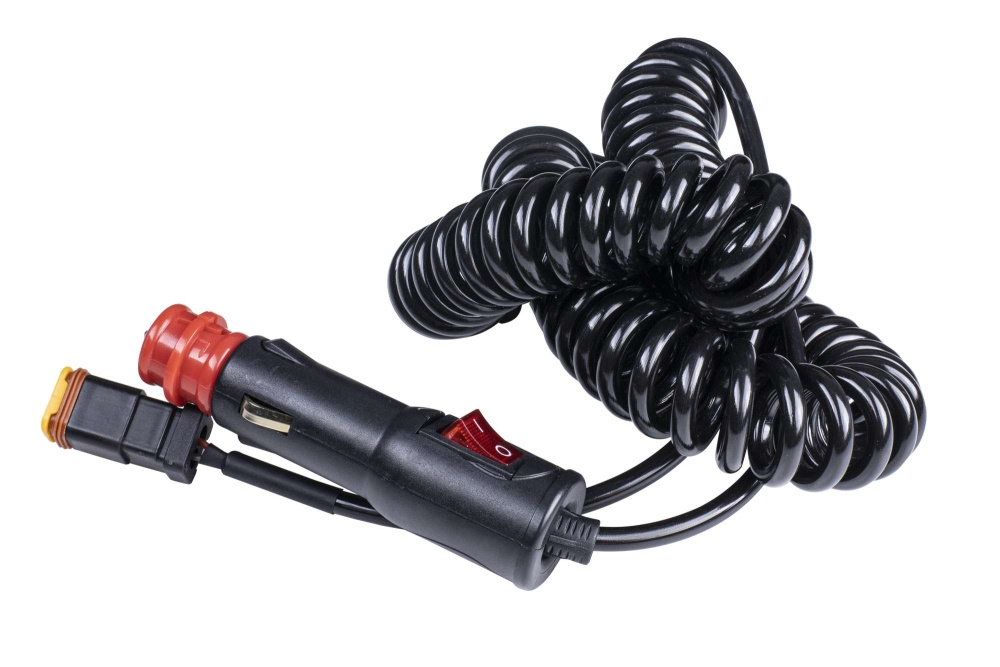 Strands kabel z DT +++ kablem do wtyczki zapalniczki, 12 DC, ON
