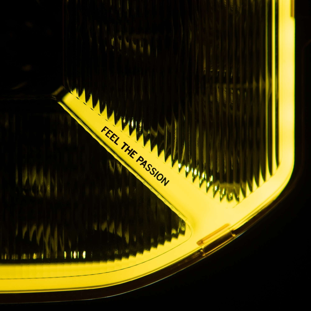 Strands Siberia X osłona soczewki żółta Flood 9