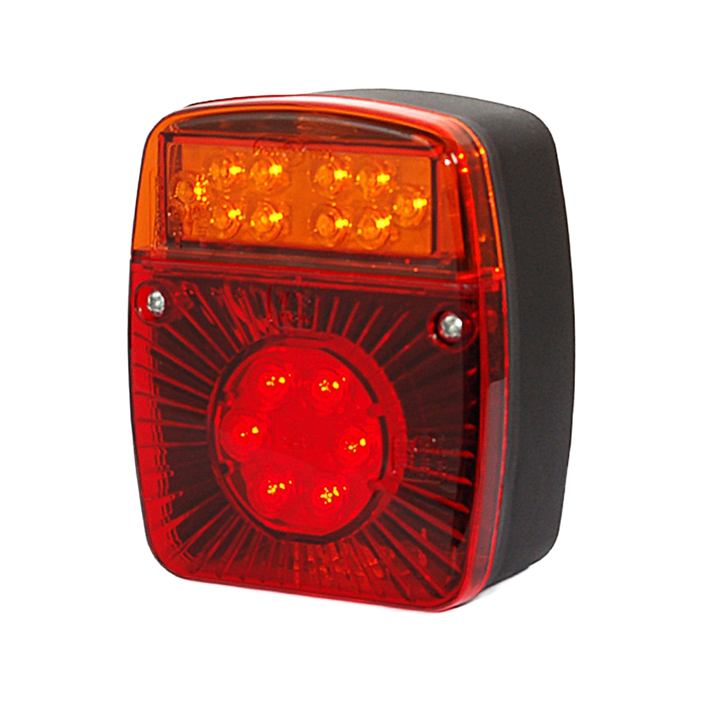 Strands Lampa tylna 3-komorowa LED 12/24V, tylna/stop/kierunkowskaz