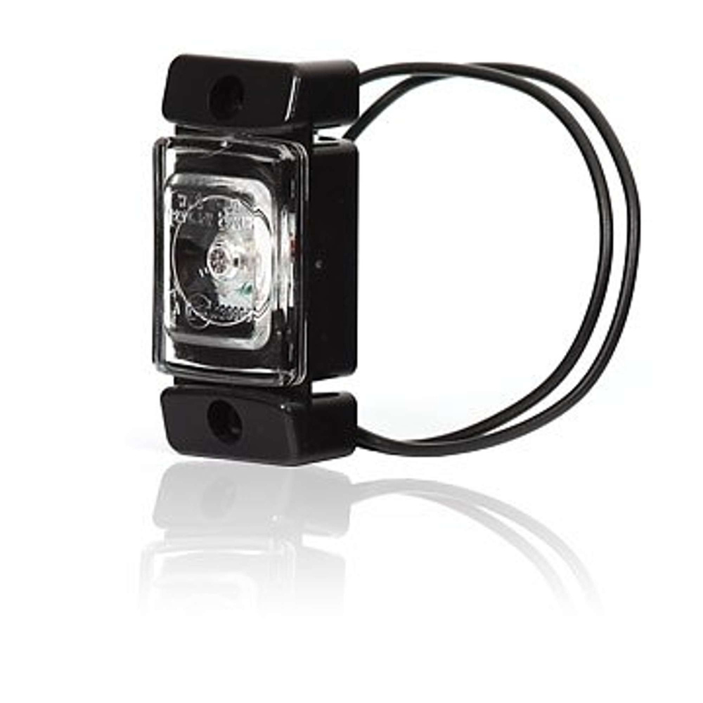 Strands światło pozycyjne LED białe, 12-24V, z homologacją E