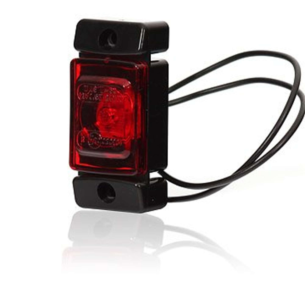 Strands światło pozycyjne LED czerwone, 12-24V, z homologacją E