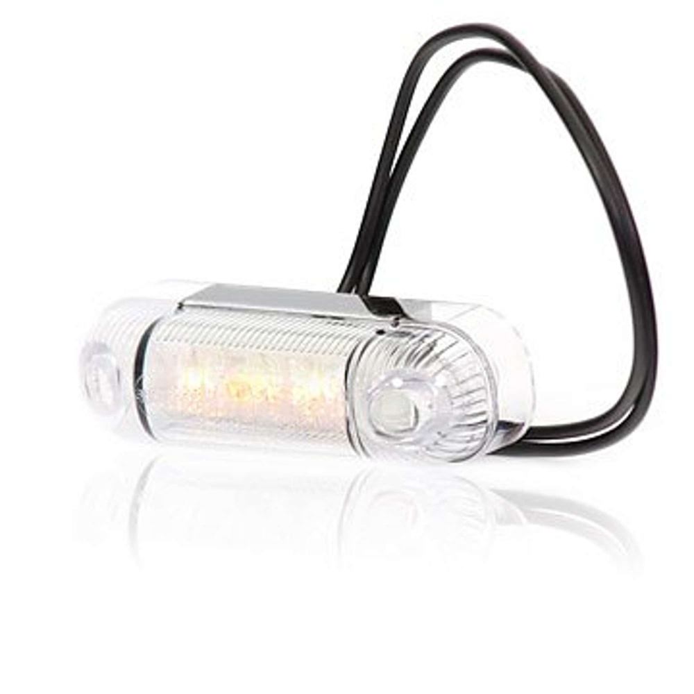 Strands lampka obrysowa 3 LED pomarańczowa, 12-24V, z homologacją E