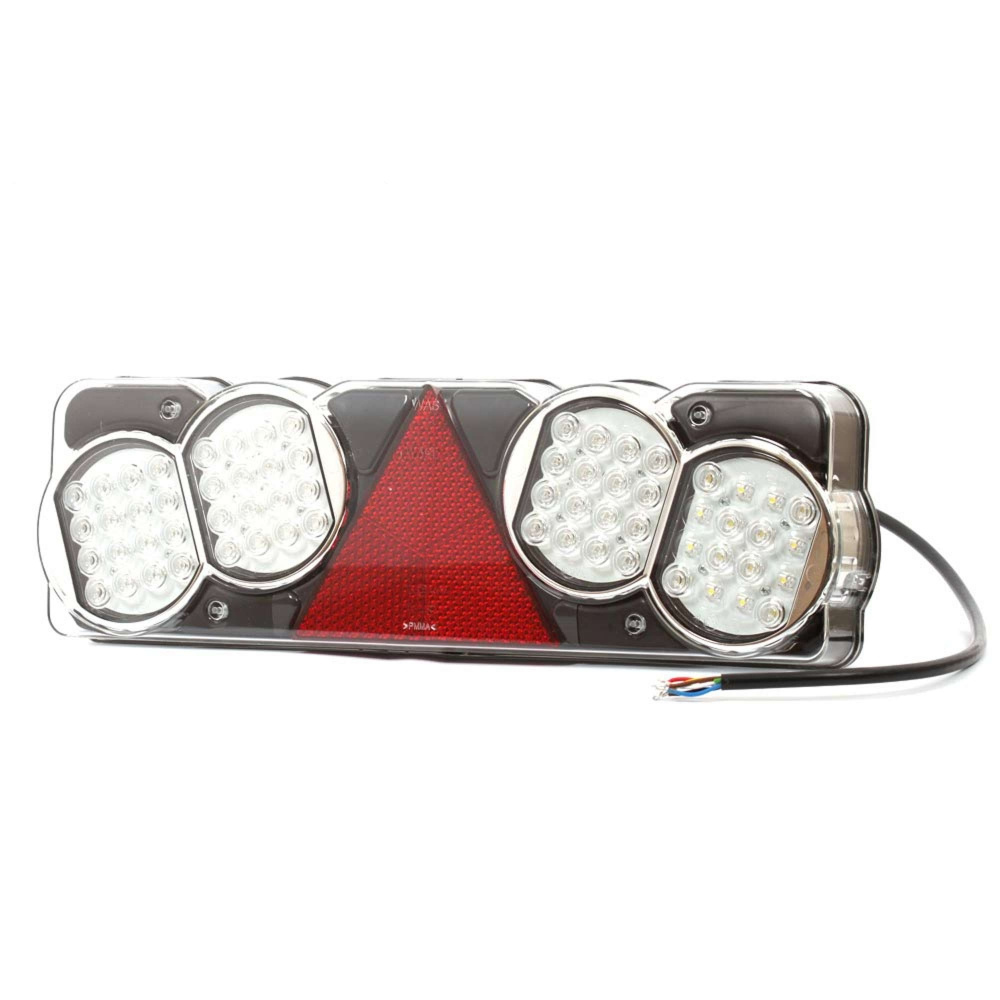 Strands 5 komór LED 24V przyczepa LEWA