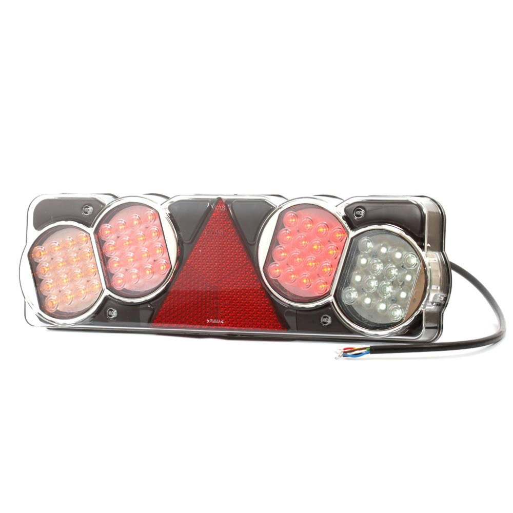 Strands 5 komór LED 24V przyczepa LEWA