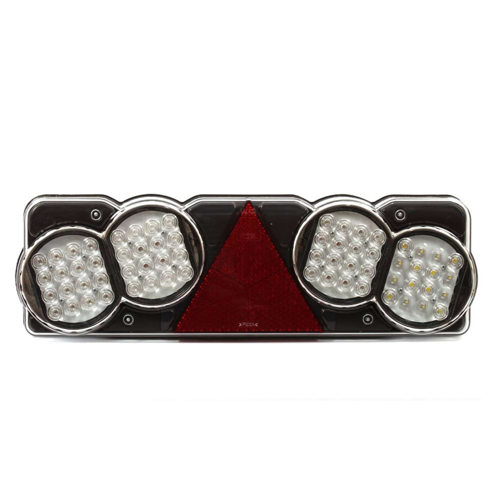 Strands 5 komór LED 24V przyczepa LEWA