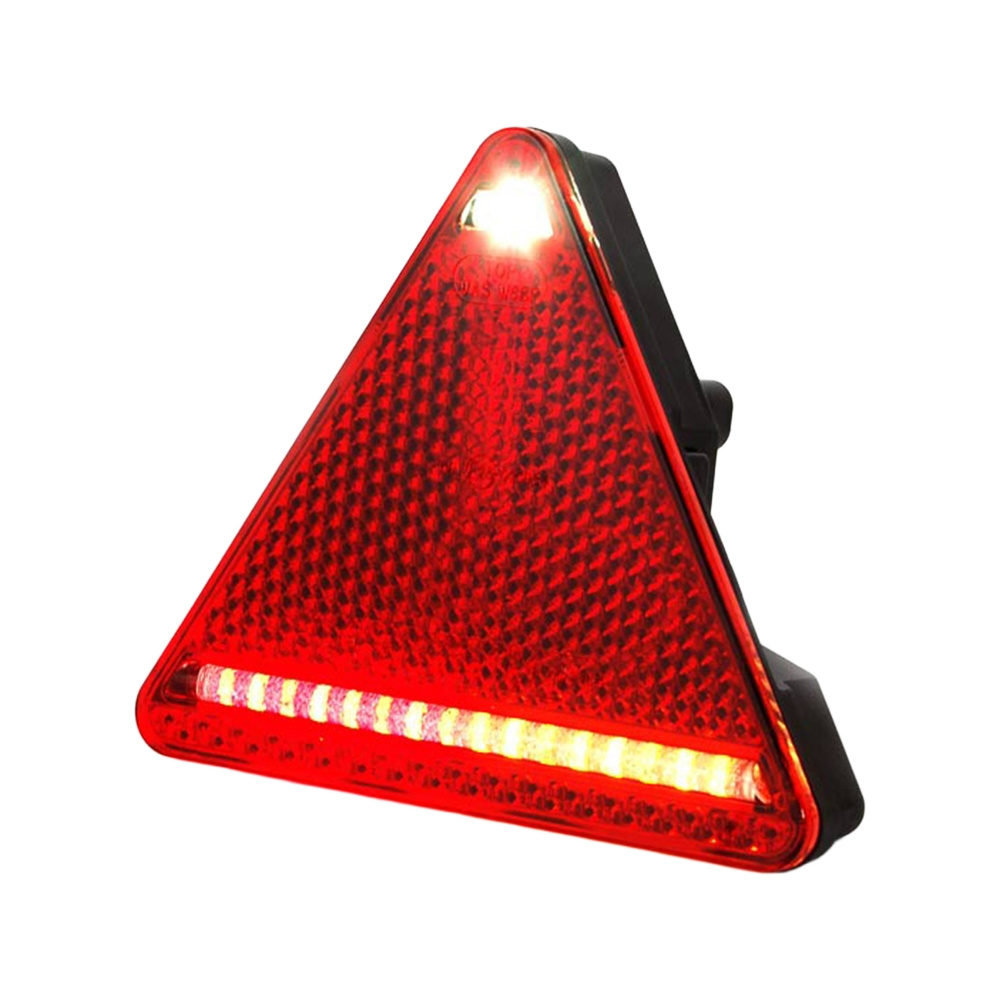 Strands tylna lampa 4-funkcyjna z odblaskiem prawa trójkąt