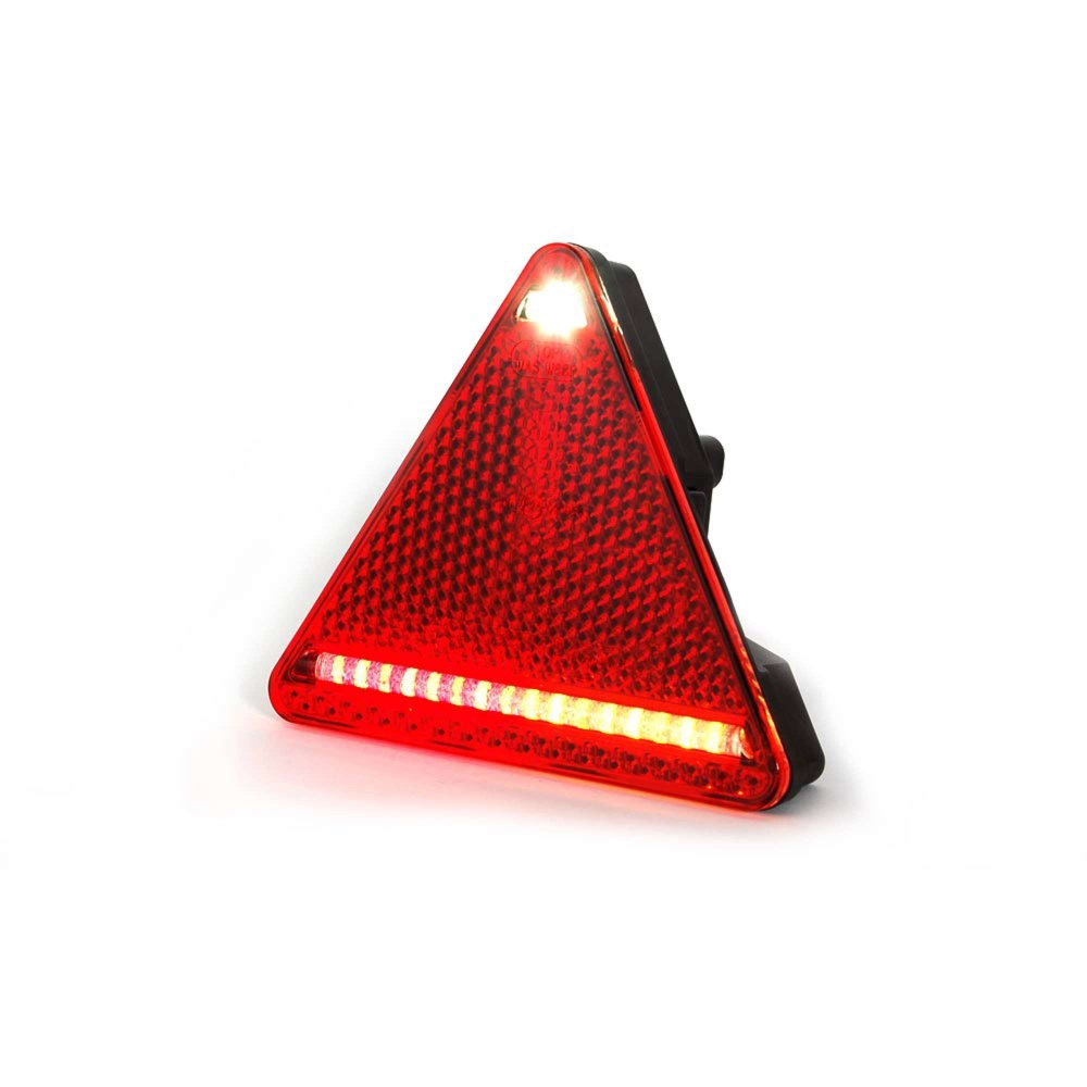 Strands tylna lampa 4-funkcyjna z odblaskiem prawa trójkąt