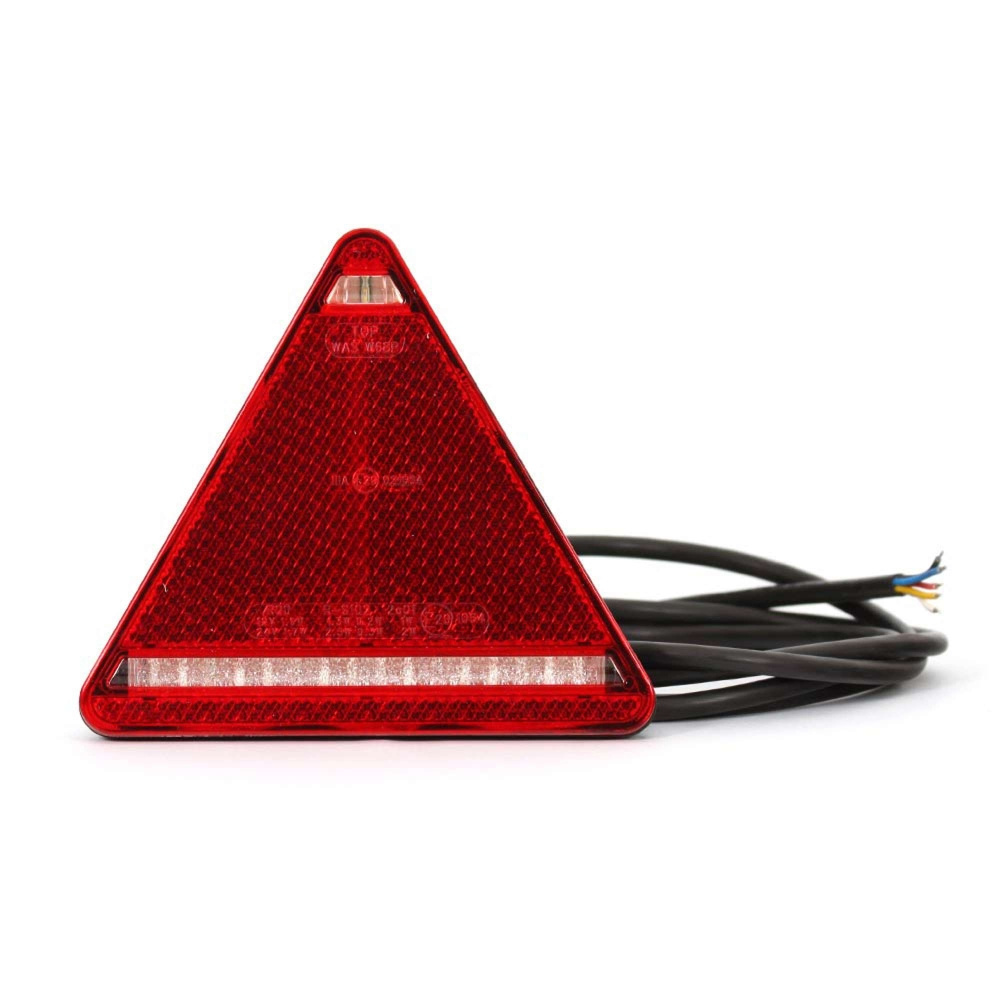 Strands tylna lampa 4-funkcyjna z odblaskiem prawa trójkąt
