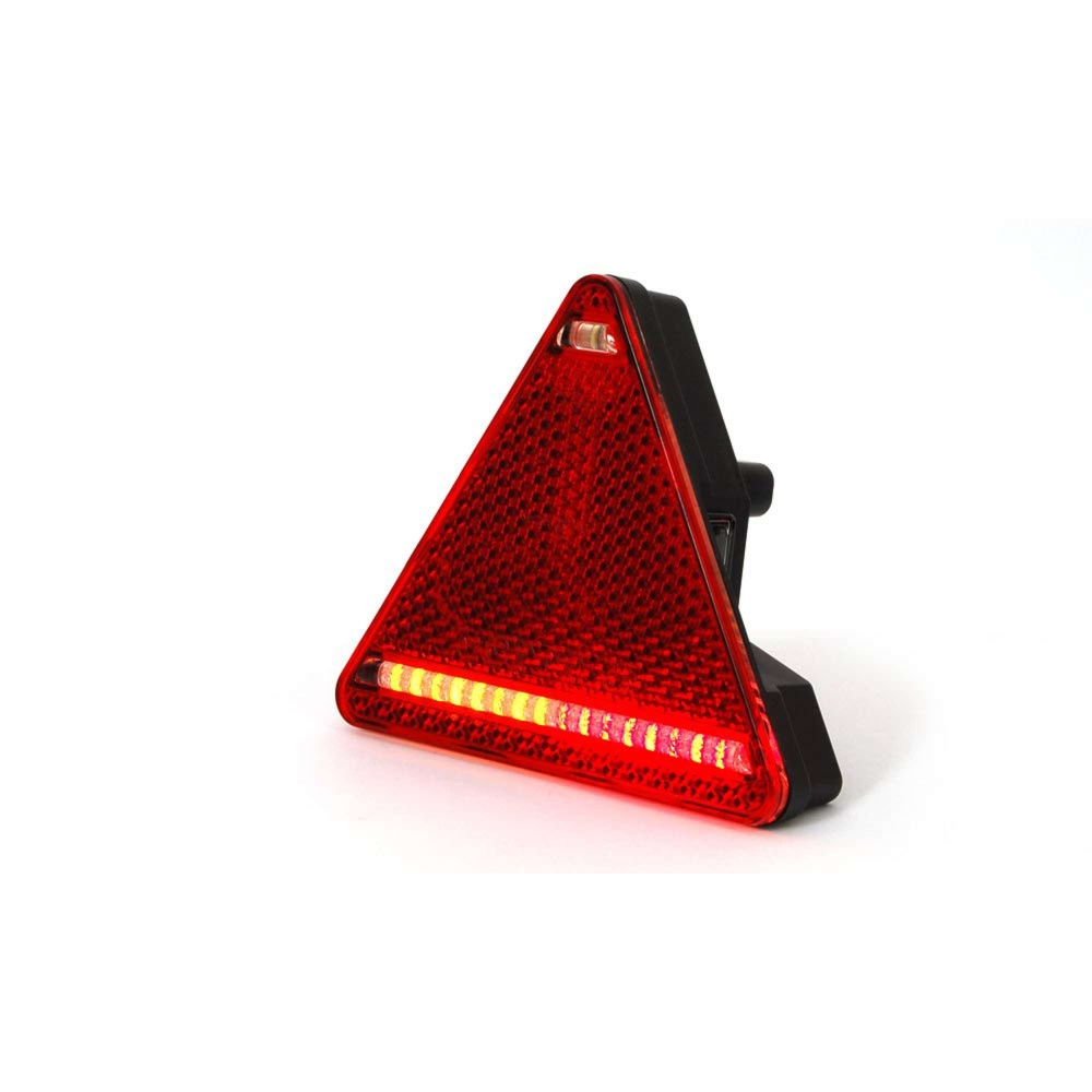 Strands tylna lampa 4-funkcyjna z odblaskiem lewa trójkąt