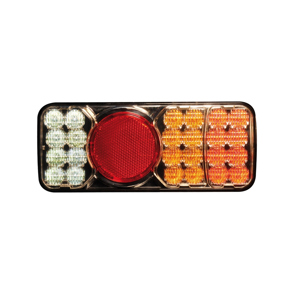Strands 4-komorowa lampa LED prawa, tył/stop/kierunkowskaz/cofanie