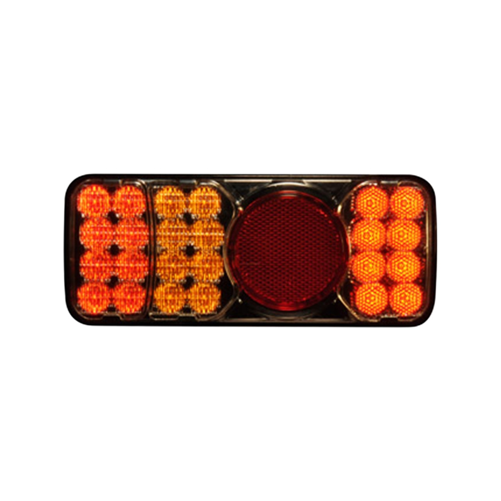 Strands 4-komorowa lampa LED lewa, tył/stop/kierunkowskaz/przeciwmgielne