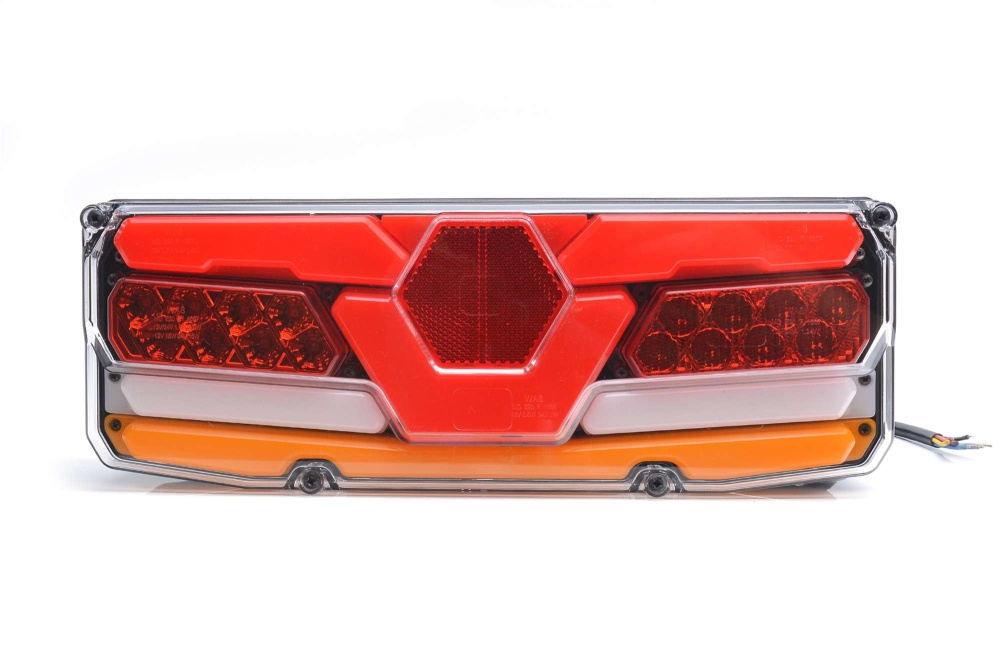 Strands tylna lampa lewa do samochodu, 12-24V DC, 5 funkcji, IP56. Zatwierdzona E