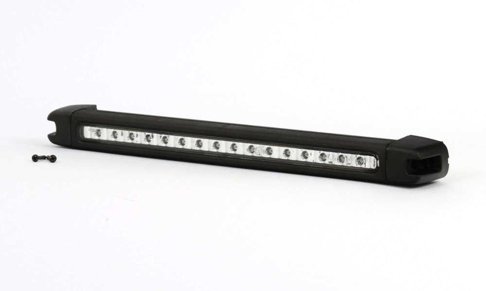 Strands podłużne światło stop LED 24V, 333x30x32 mm, obrotowe
