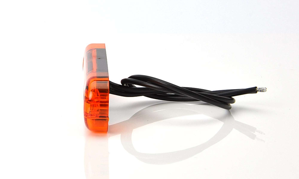 Strands lampka obrysowa Slim pomarańczowa 3 LED, 9-36V IP68. Z homologacją E.