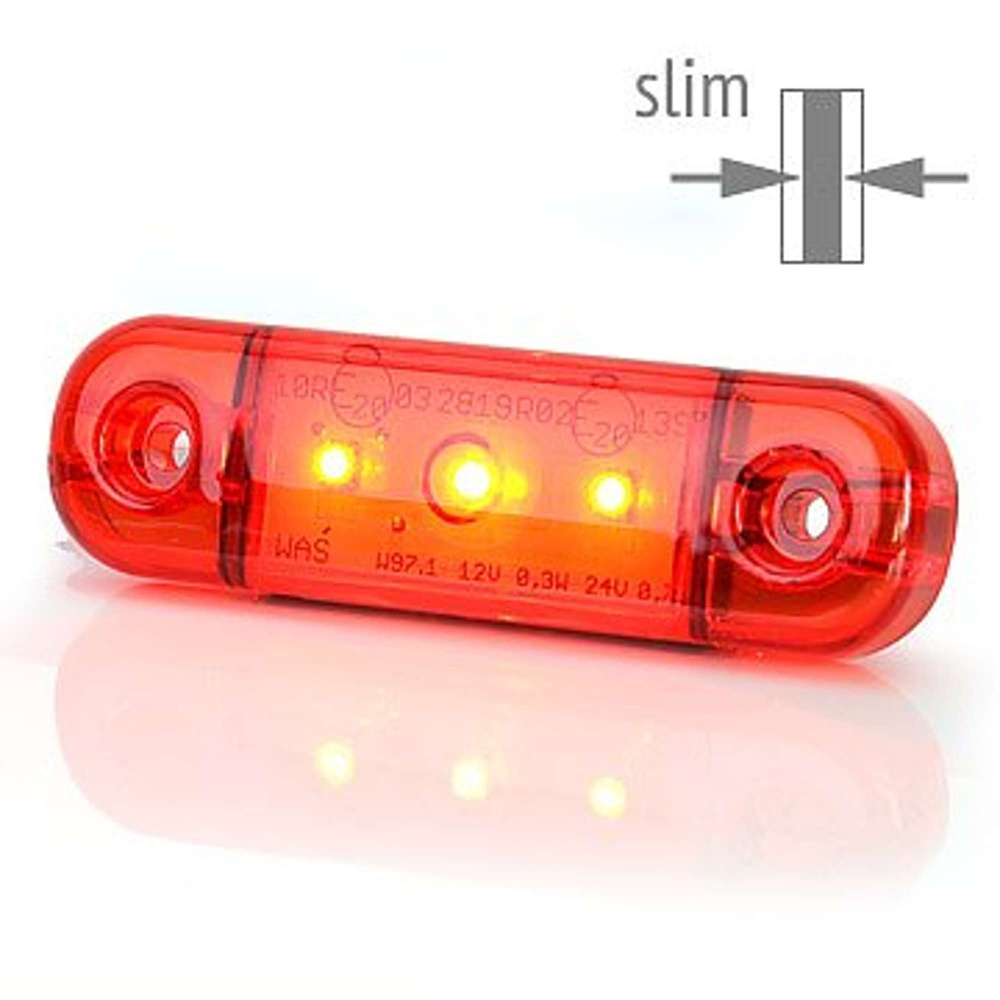 Strands Slim tylne światło pozycyjne 3 LED, DT