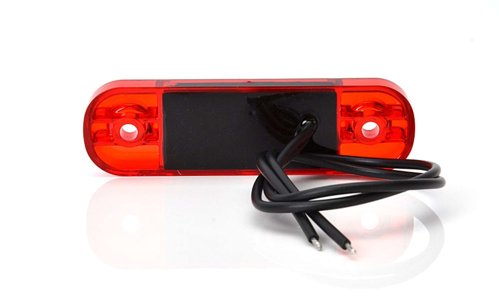 Strands światło pozycyjne czerwone Slim 3 LED, 9-36V IP68. Z homologacją E.