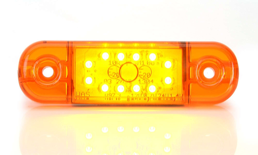 Strands lampka obrysowa Slim 12 LED, 9-36V IP68. Z homologacją E.