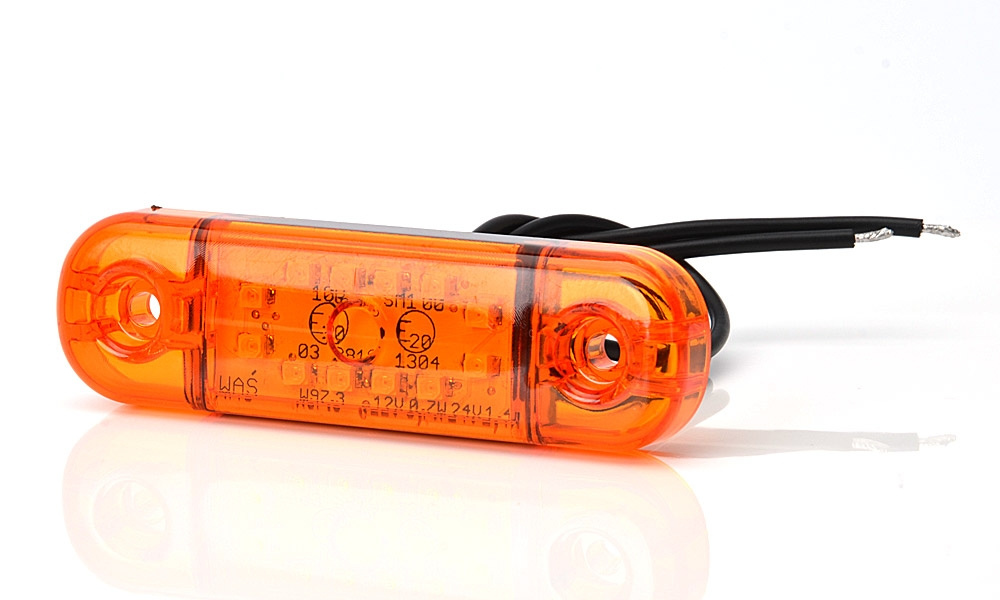 Strands lampka obrysowa Slim 12 LED, 9-36V IP68. Z homologacją E.
