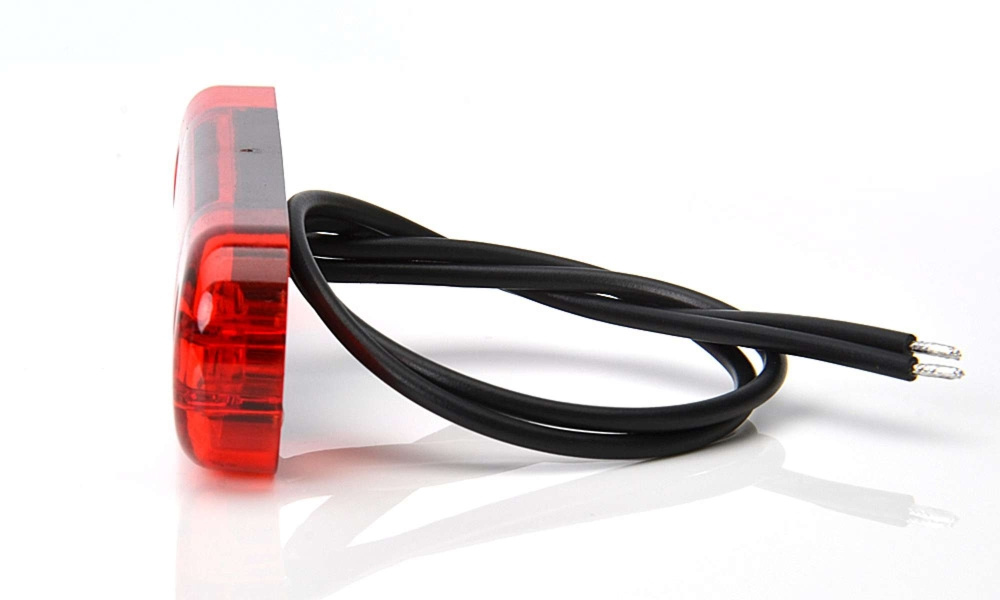 Strands światło pozycyjne czerwone Slim 12 LED, 9-36V IP68. Z homologacją E.