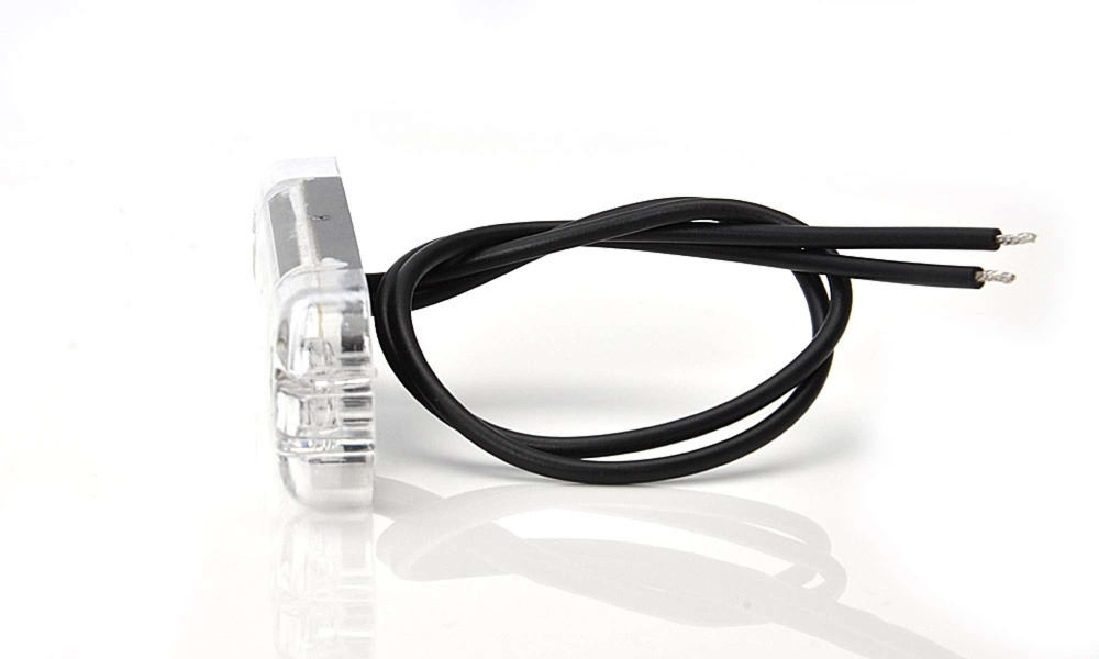 Strands światło pozycyjne białe Slim 12 LED, 9-36V IP68. Z homologacją E.