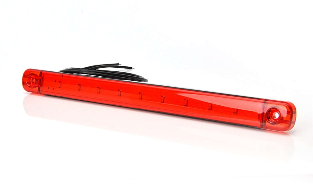 Strands światło pozycyjne czerwone Slim 9 LED, 9-36V IP68. Z homologacją E.