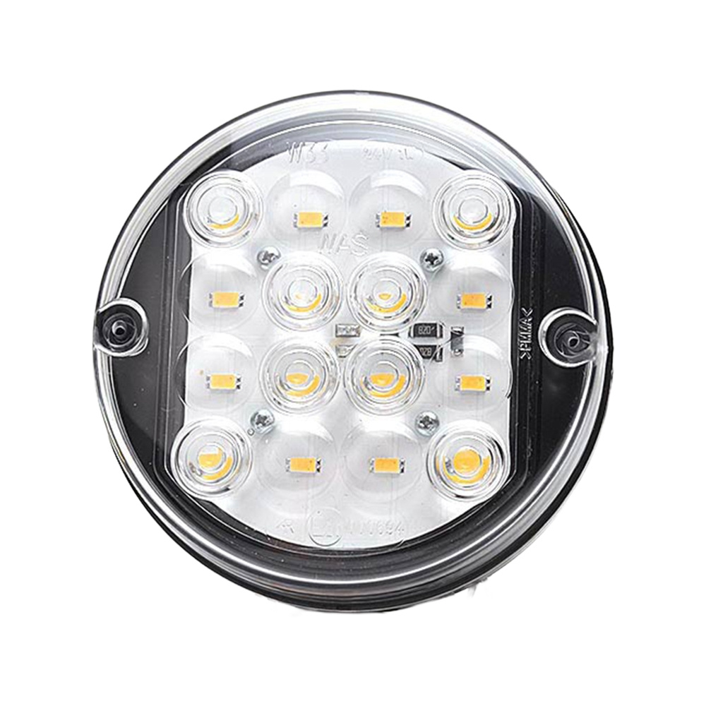 Strands okrągła lampa LED cofania 24V, średnica 115 mm