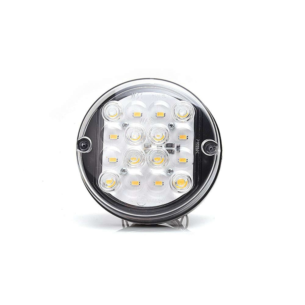 Strands okrągła lampa LED cofania 24V, średnica 115 mm