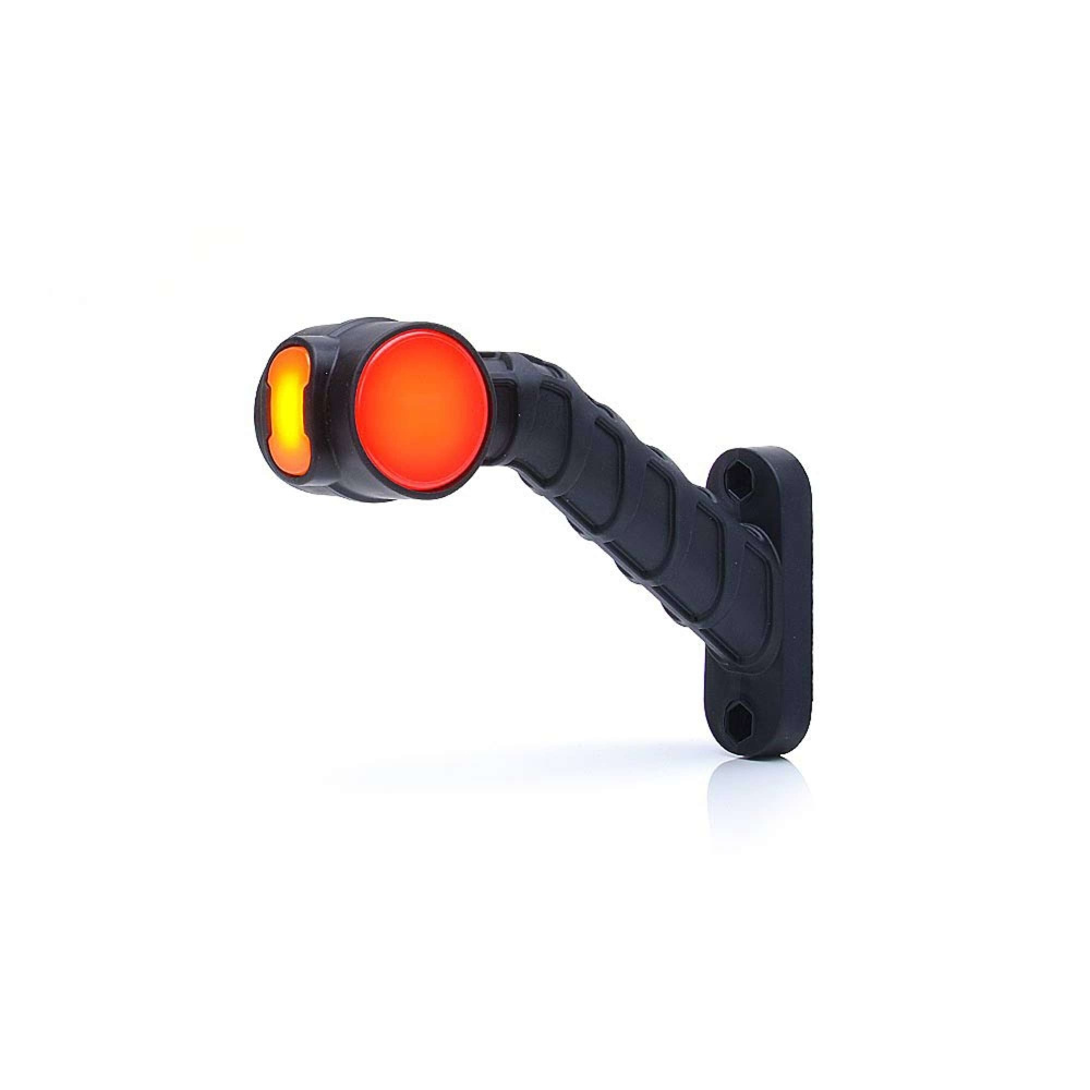 Strands długie gumowe ramię 12-24V LED, D:189 mm W:140 mm S:55 mm biały,pomarańczowy,czerwony