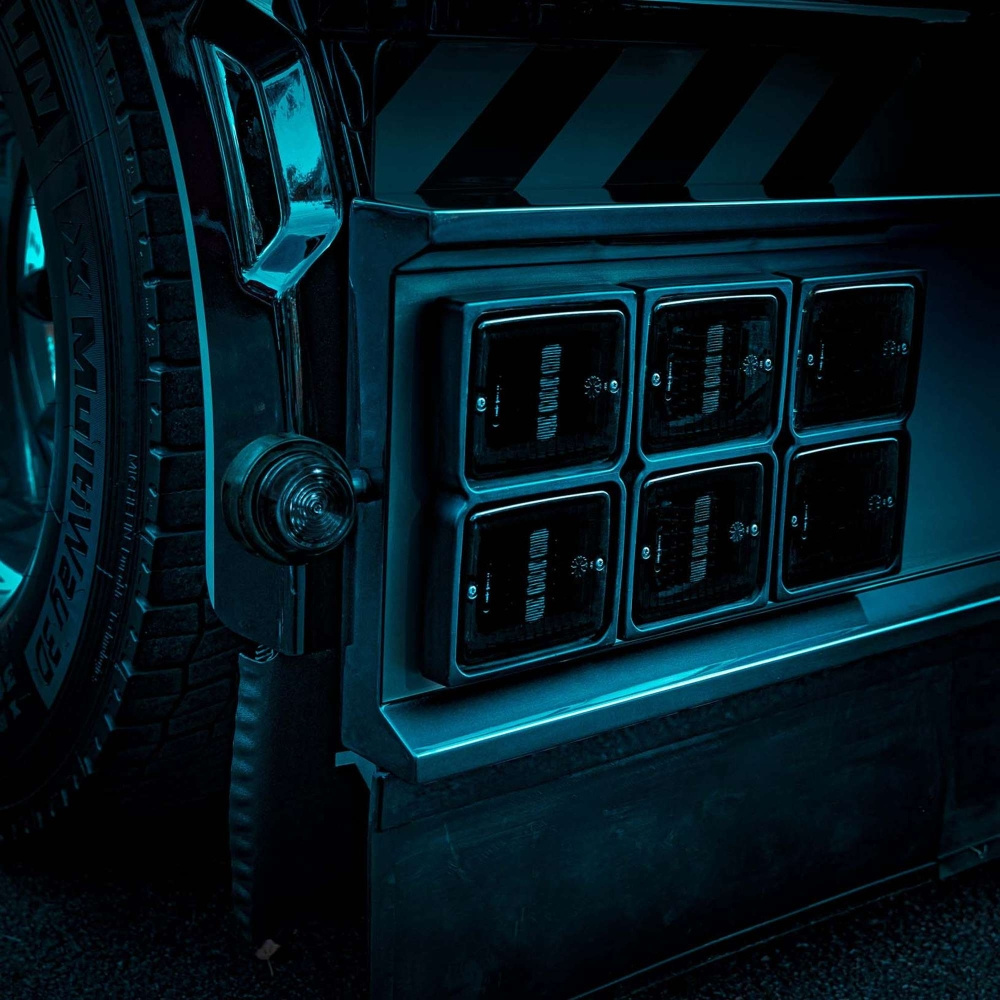 Strands Dark Knight Viking światło pozycyjne 6 LED, czerwone