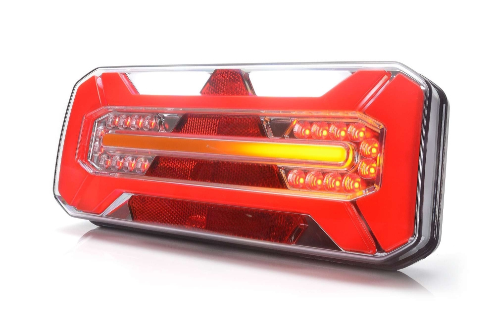 Strands tylne światło 5-funkcyjne LED - lewe, 12-24V DC, dynamiczny kierunkowskaz, IP66/68