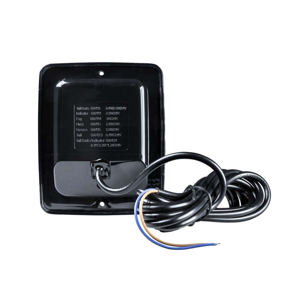 Strands Dark Knight Square Ize LED, tylne/stop/kierunkowskazy